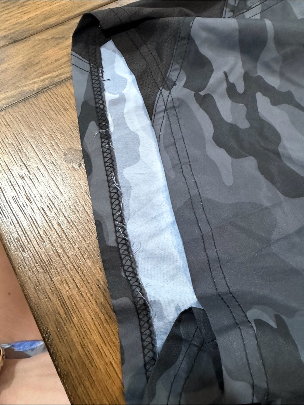 Athletic Works Women's Black & Gray Camo Running Shorts M - Picture 3 of 7